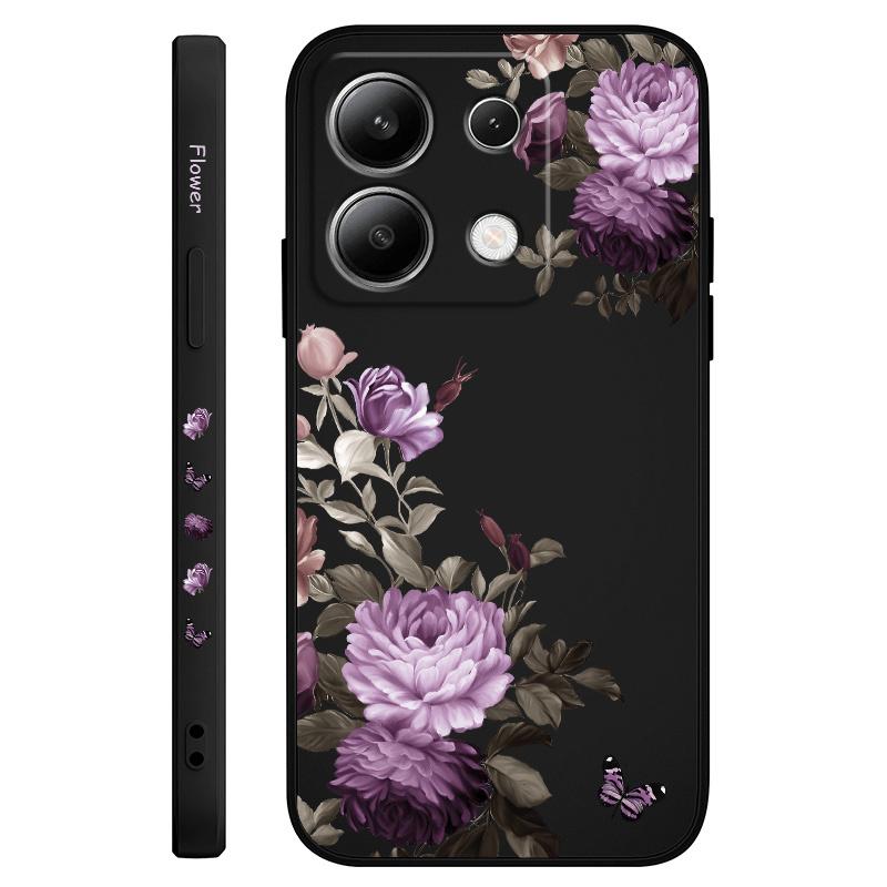 

Peony Blossoms Phone Case For Xiaomi Redmi Note 15 Pro Plus 4G 5G Silicone Cover Redmi Note 15 Pro 4G