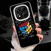 Rubik Cube Formula Spoofs Math Soft Phone Case for Xiaomi Redmi Note 13 14 15 Pro Plus 12S 12 11S 11 11T 10S 10 Shockproof Cover