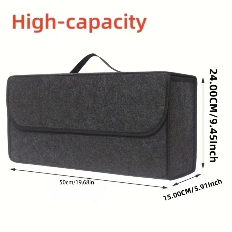Car Felt Cloth Storage Bag Folding Organizer Box Trunk Tool Case For Suzuki Swift Samurai Vitara SX4 Jimny Alto Kaiser Ingnis Dz