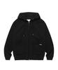 Thevinylhouse Stitch Hoodie Zip-Up Black
