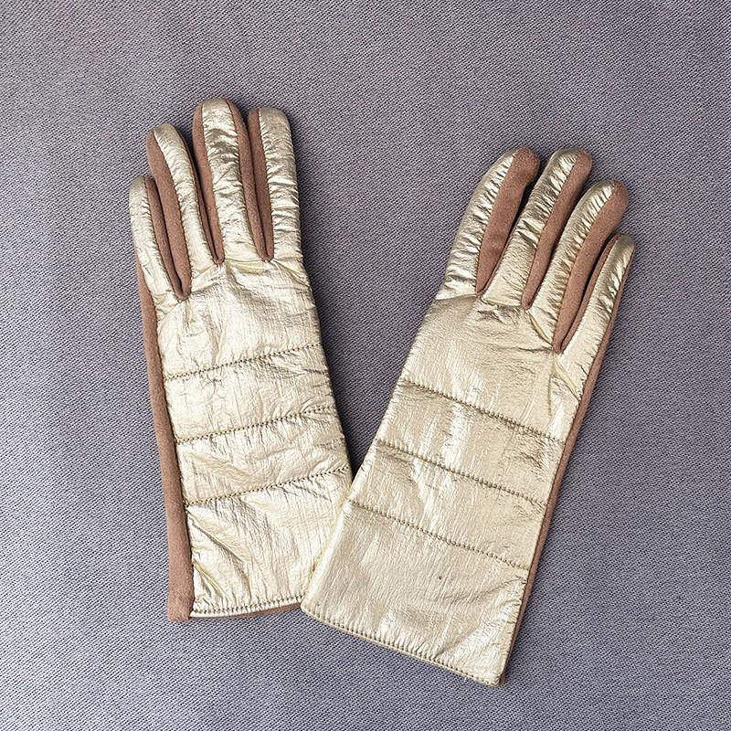 Womens Faux Suede Gloves Warm Touchscreen Compatible Winter Driving