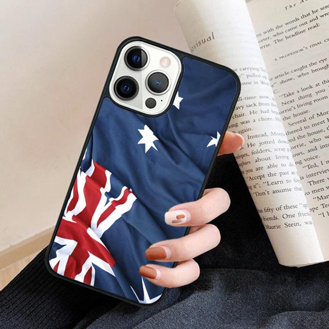 Australian Flag Phone Case Cover For iPhone 17 Air 16 15 14 plus 11 12 13 pro max coque Shell Fundas