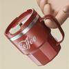 Double Wall Insulated Stainless Steel Coffee Cup Keep Beverages Warm Ideal for Students Office and Outdoor Use