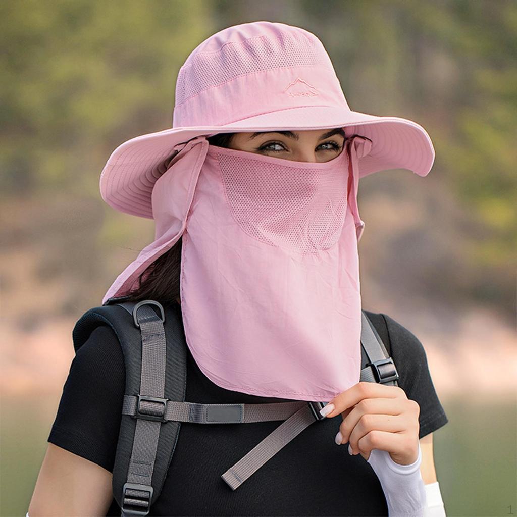 Bucket Hat Neck Protection Headgear Sun Sombrero Outdoor Travel Occupation Backpacking