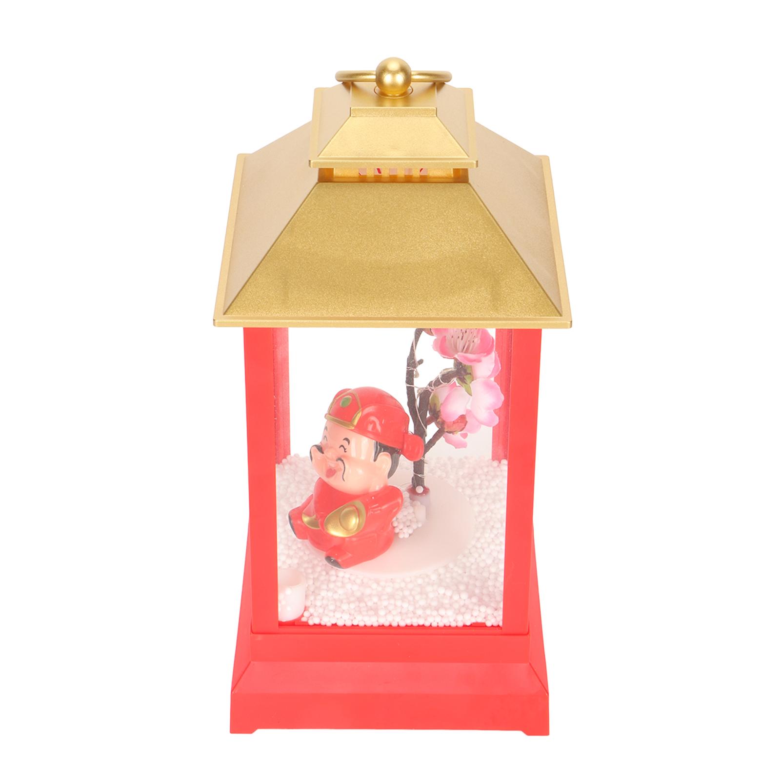 

Бог богатства снежный шар фонарь с питанием от USB светящийся музыкальный снежный шар фонарь украшение для нового