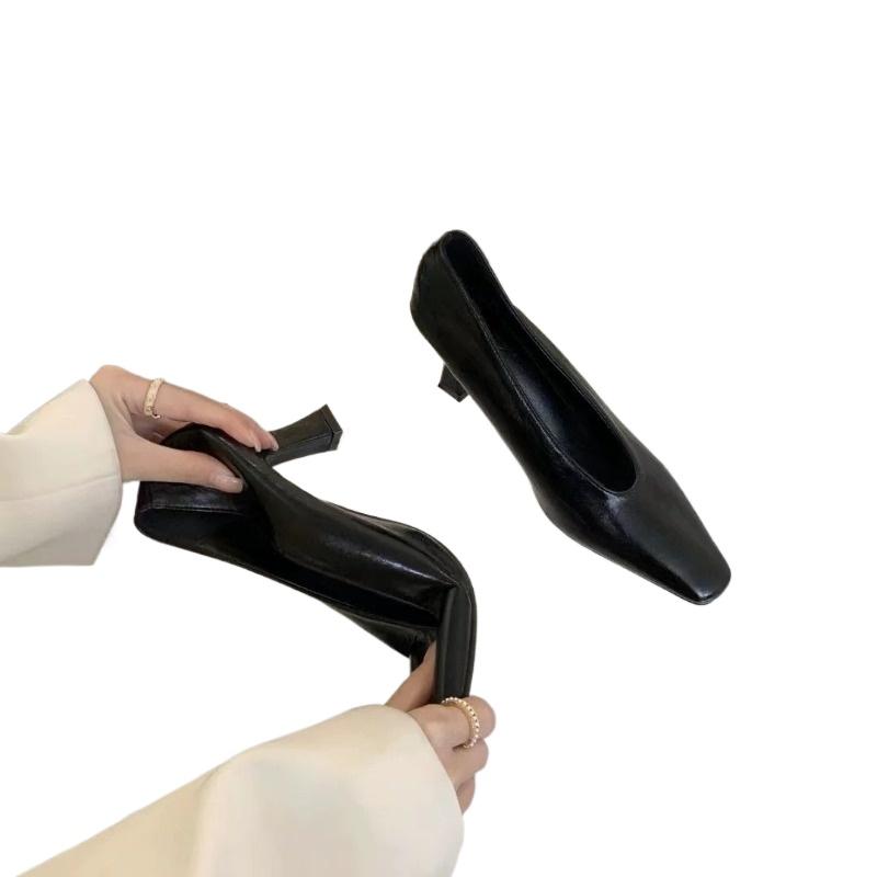 Fashion Women Hoof Heels PU Flock Rome Slides Rubber High Women Rome Flock Hoof Heels Rubber Slides PU