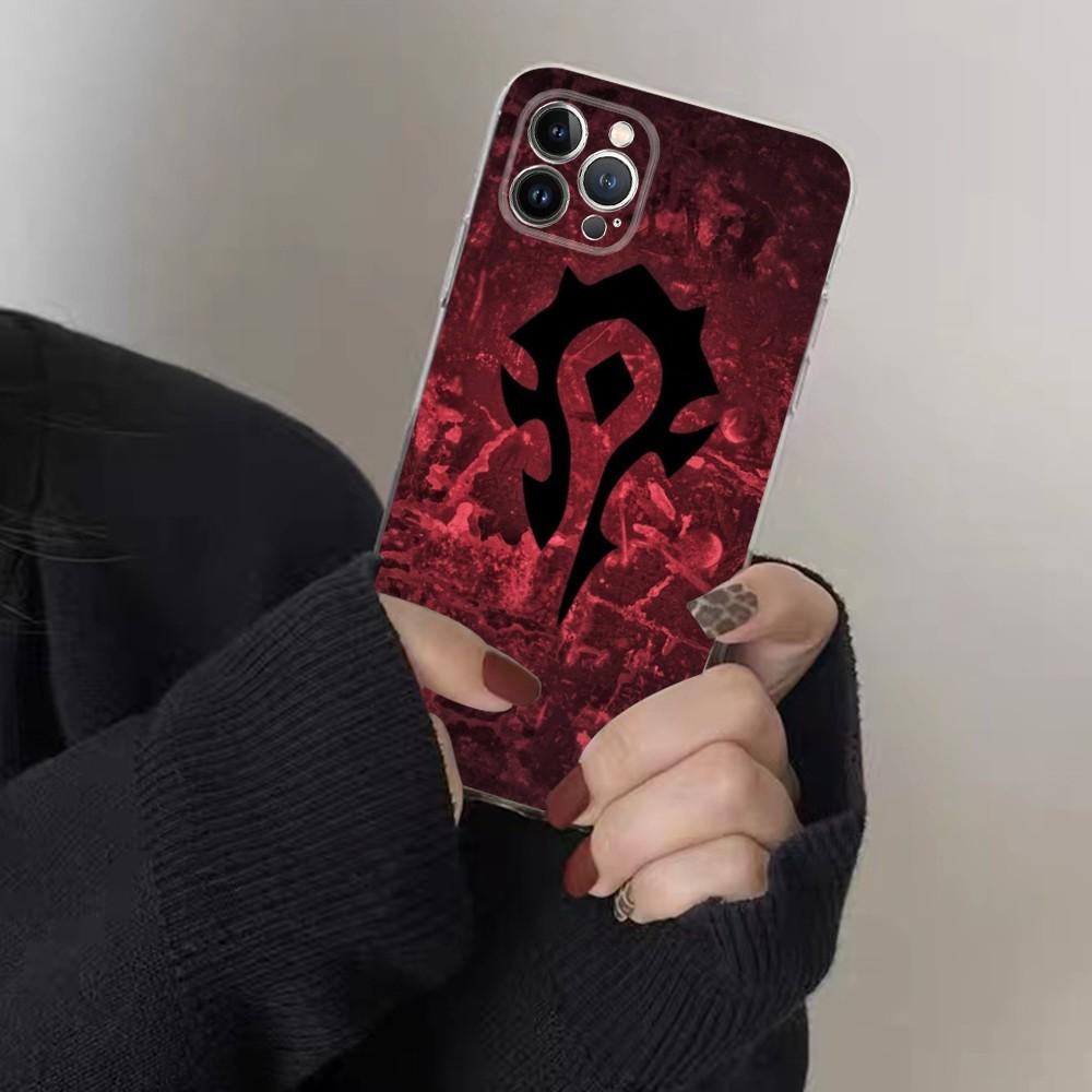W-World Of W-Warcraft Phone Case For IPhone 16 15 8 7 6 6S Plus X SE XR XS 14 11 12 13 Mini Pro Max Mobile Case