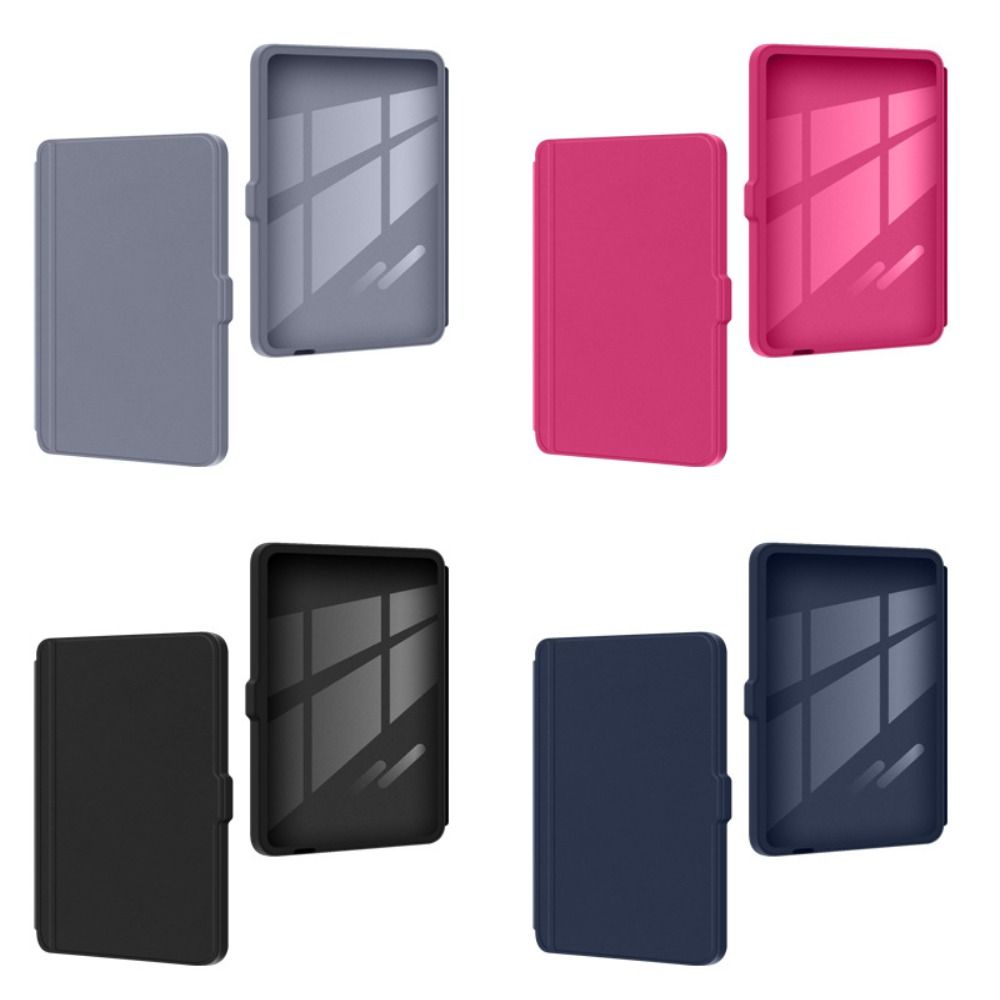 Auto Wake/Sleep Case Magnetic Snap-on e-Reader Cover Split Design Transparent Funda for KOBO Clara Color/2E/BW 6 inch