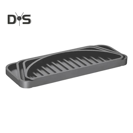 

Силиконовый коврик для поддона для сбора капель, универсальный, непроливаемый и нескользящий, поддон для кофемашины, поддон для холодильника, поддон для воды для диспенсера воды, холодильника, кофейного бара, подрезаемый серый