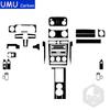 For Ford Mustang 2005 2006 2007 2008 2009 Accessories Car Black Interior Gear Central Control CD Air Outlet Trim Sticker Plastic