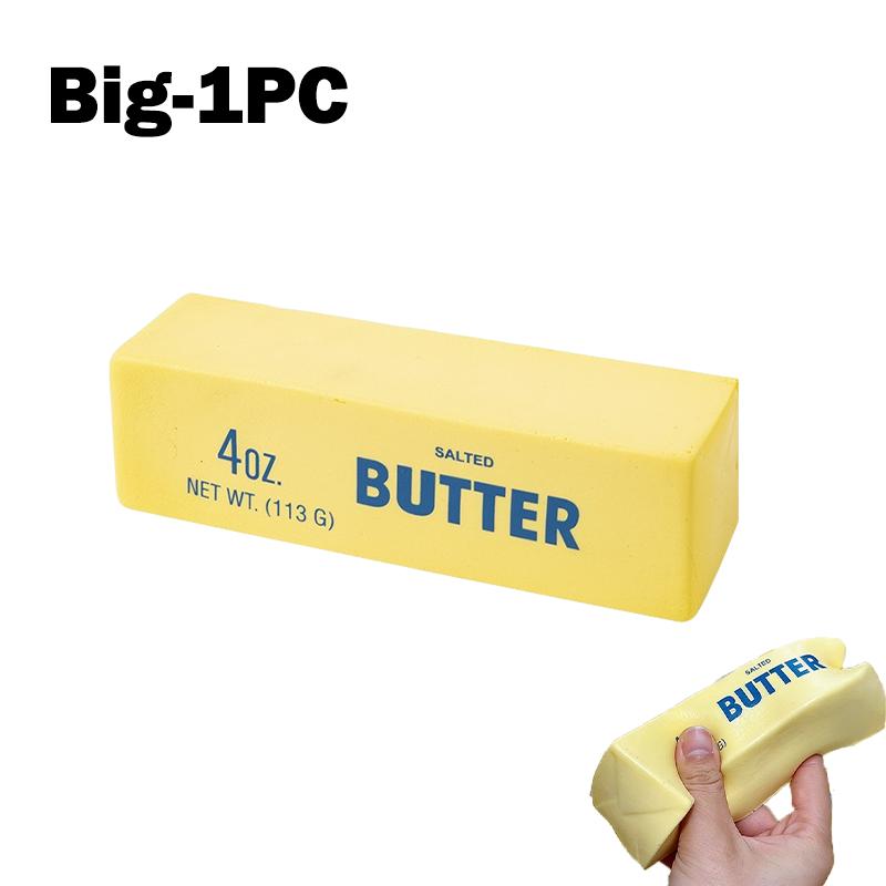 Butter Stick Squishy Gift Slow Rising Squeeze Stress Relief Fidget Gift for Kids Adults Funny Decompression Birthday Gift