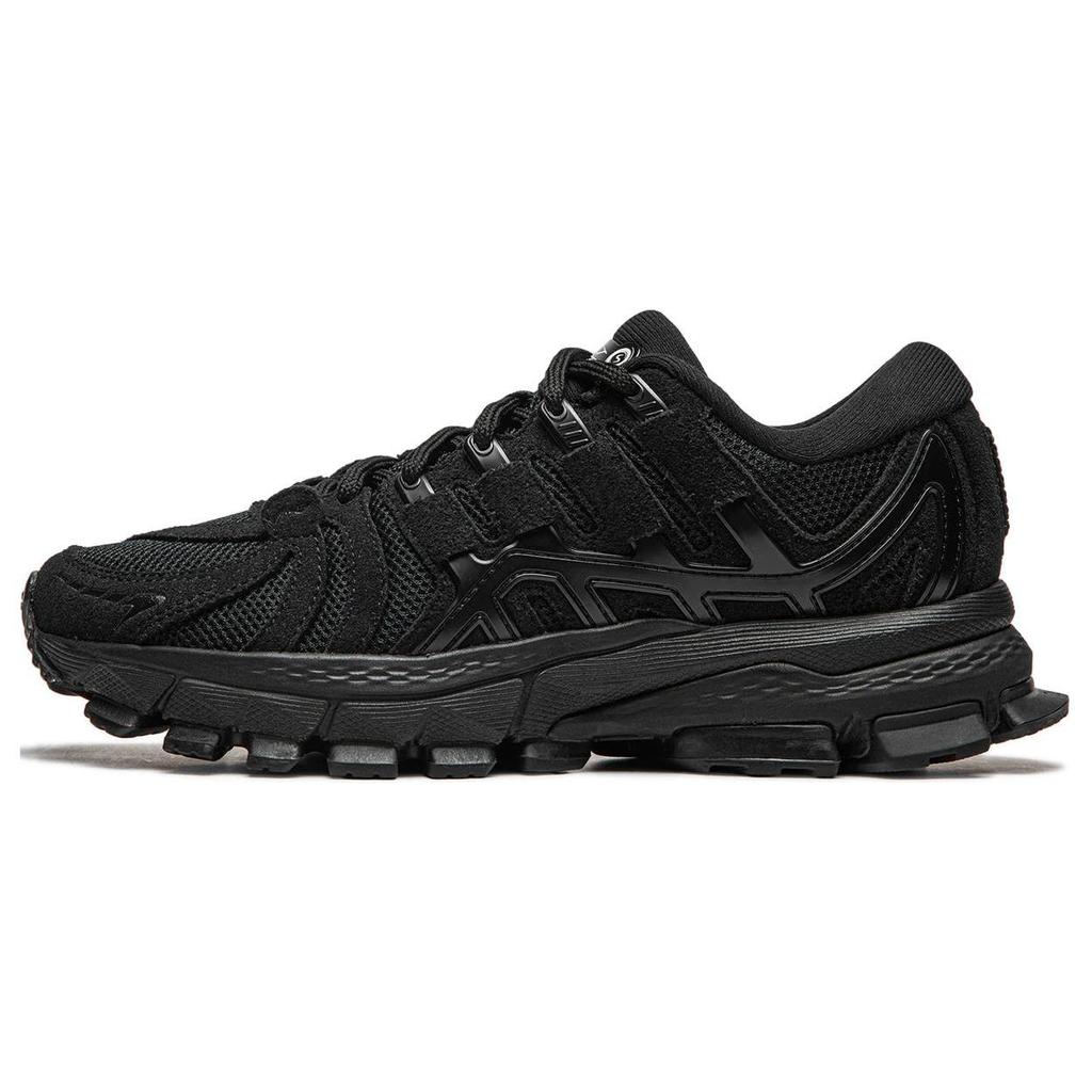 Li Ning Abrasion Resistant Breathable Low top Running Shoes Women's Black AZGU078-3