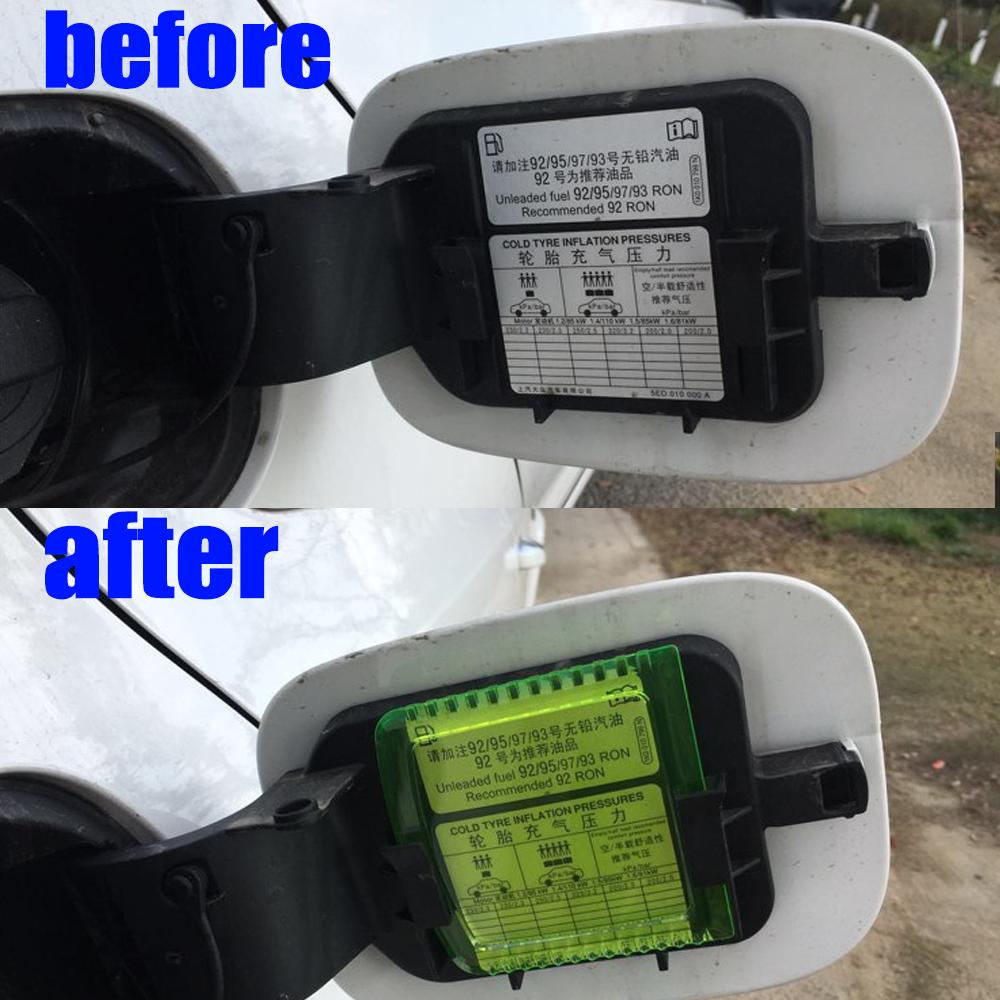 Buz Kazıyıcı Kar Donu Temizleyici Ön Cam Cam Temizliği Yakıt Deposu Kapağı Skoda Superb III Octavia III Rapid Kodiaq İçin Takıldı