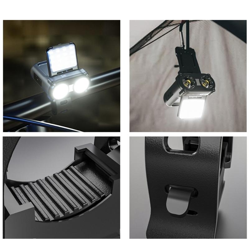1500mAh 900lumens LED Bicycles Headlight With 150 Degree Wide Beam Bicycles Front Light for Night Cycling and Camping