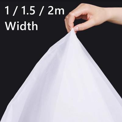 Filtres en maille de nylon de 1/1,5/2 m de large, filtre de cuisine réutilisable en maille 100/200/300 microns pour le thé, l'huile, l'eau, le tissu