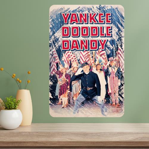 Yankee Doodle Dandy Classic Movie Metal Poster Sign 20x30cm（7.8x11.8inch）