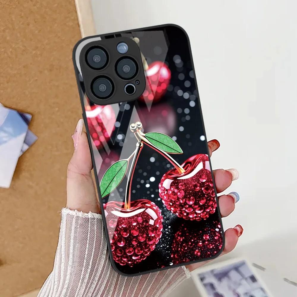 Luxury Retro Floral Phone Case for Xiaomi Redmi Note 8 8T 9 9S 10 11 12 12S 13 13C 14 15 15C Pro Plus 5G Glass Frame Back Cover
