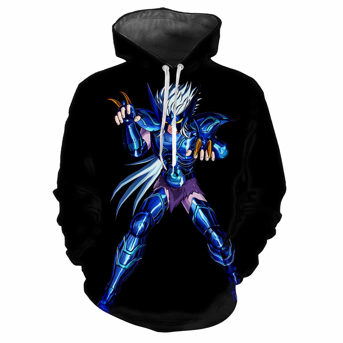 

Saint Seiya Classic 3D Harajuku Printed Cartoon Anime Cool Fashion Avant-garde Чоловіки Жінки М які та Зручні Модні Худі Топ 4XL