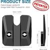 Veharvim Sun Visor Repair Kit Fits For Dodge RAM 1500 Trucks -, 1 Pack Aluminum Car Sun Visor Repair Kit, Car Sun Visor Fixer, Sun Visor Clip