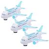 Electric Airplane Toy With Led Light And Sound Automatic Moving Airplane Model Toy Airplane Model For Birthday Kids