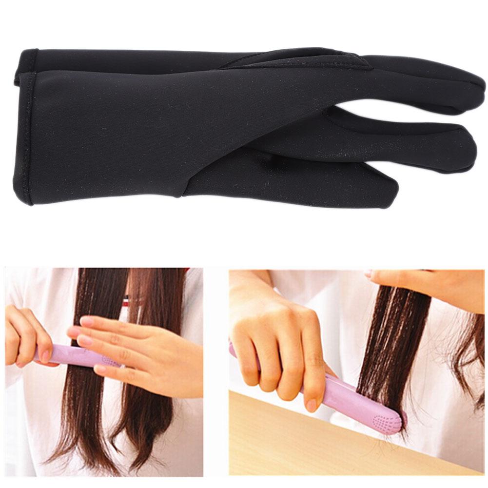 Hairdressing Glove 3 Fingers Heat Resistant Insulation Hair Salon Styling ToolsHairdressing Glove