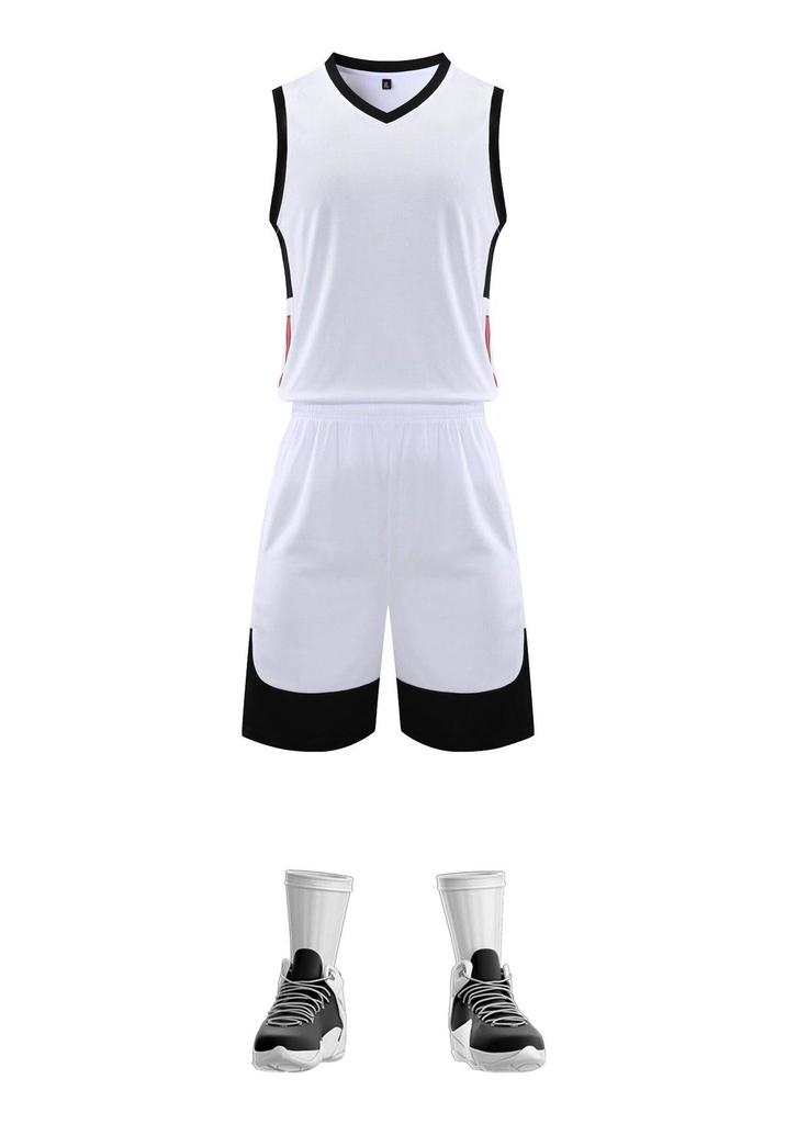 Custom Plus Size Men's Basketball Training Uniform Set