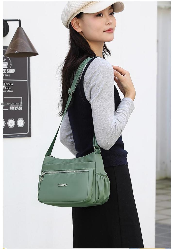 ChiBao Nylon Women's Lightweight Crossbody Bag - Versatile, Large Capacity for Casual Commute
