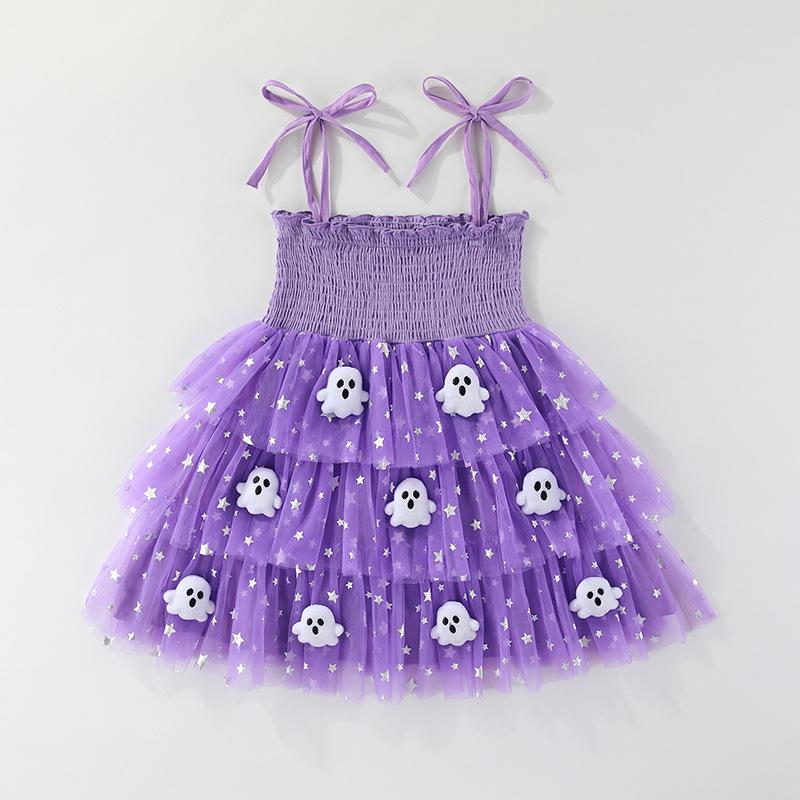 Toddler Girl Tulle Tutu Dress Girls Party Princess Dresses Summer Floral Dress Girls Tulle Dress Tiered Ruffle Fluffy Spaghetti Straps Tutu Dresses 12-18M