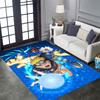 A beautifully designed rug featuring members of the Akatsuki organization from Naruto, suitable for use as a non-slip mat in 003