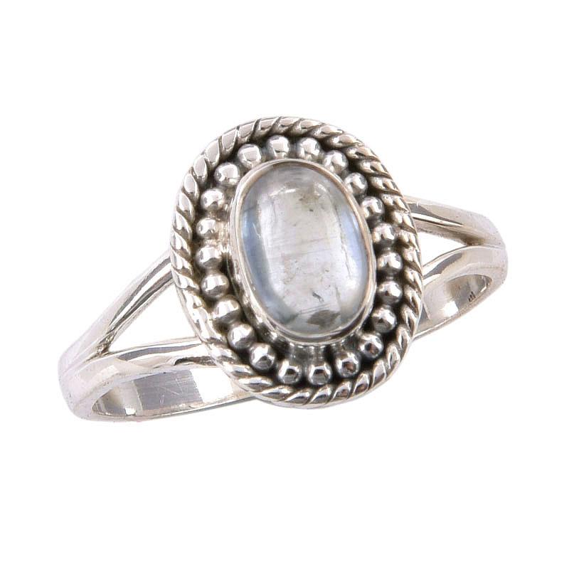 Natural Labradorite Gemstone Handmade 925 Sterling Silver Gift Ring S.6.5 l3m31