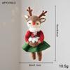Elk Fox Tree Hanger Hanging Rope Xmas Decoration Cute Doll Pendant  Party Layout