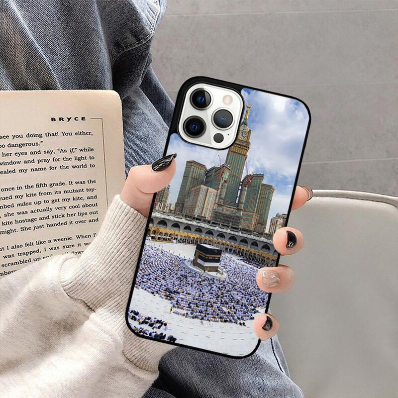 

Исламские мусульманские паломники в Мекке Чехол для телефона для iPhone 17 Air 16 15 14 plus 11 12 13 Pro Max чехол Защитная оболочка iPhone 11pro max