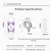 Replaceable Shower Filter Perfume Fragrance Shower Cartridge  Bathroom Accessories