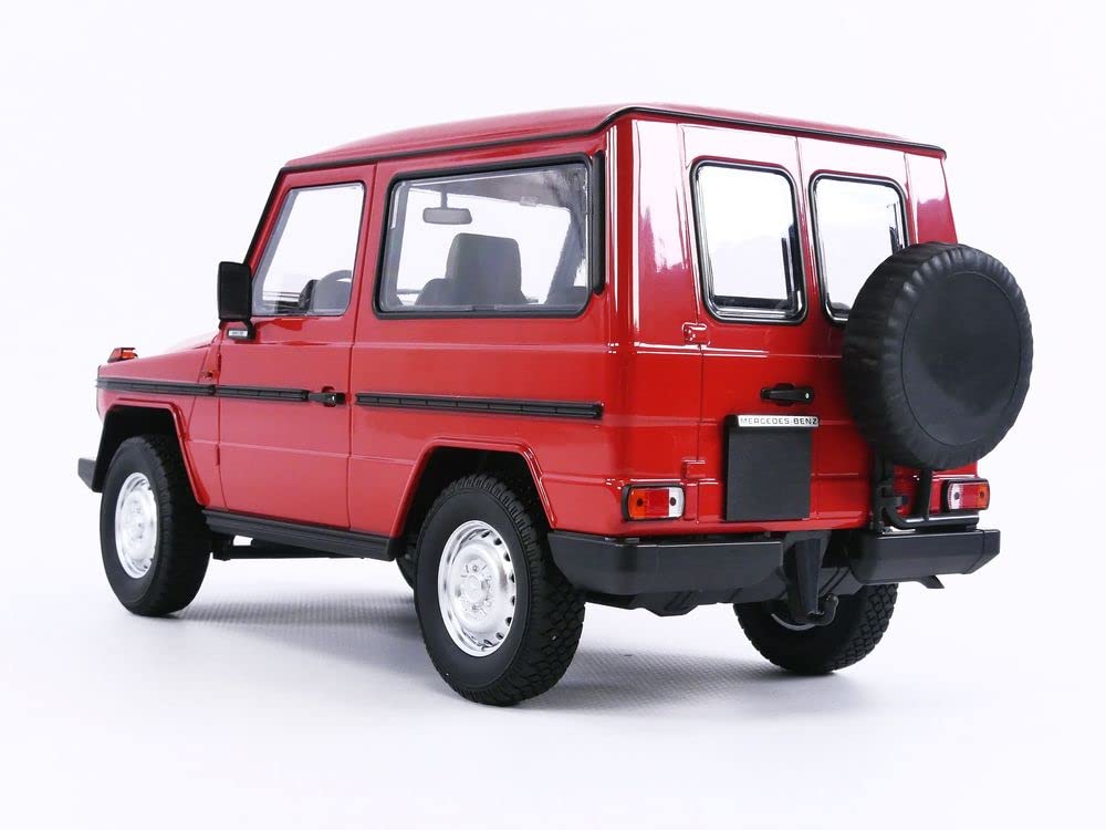 Minichamps 155038002 1980 Mercedes G Model Short Red Collectible Miniature Car 118 (W460) -