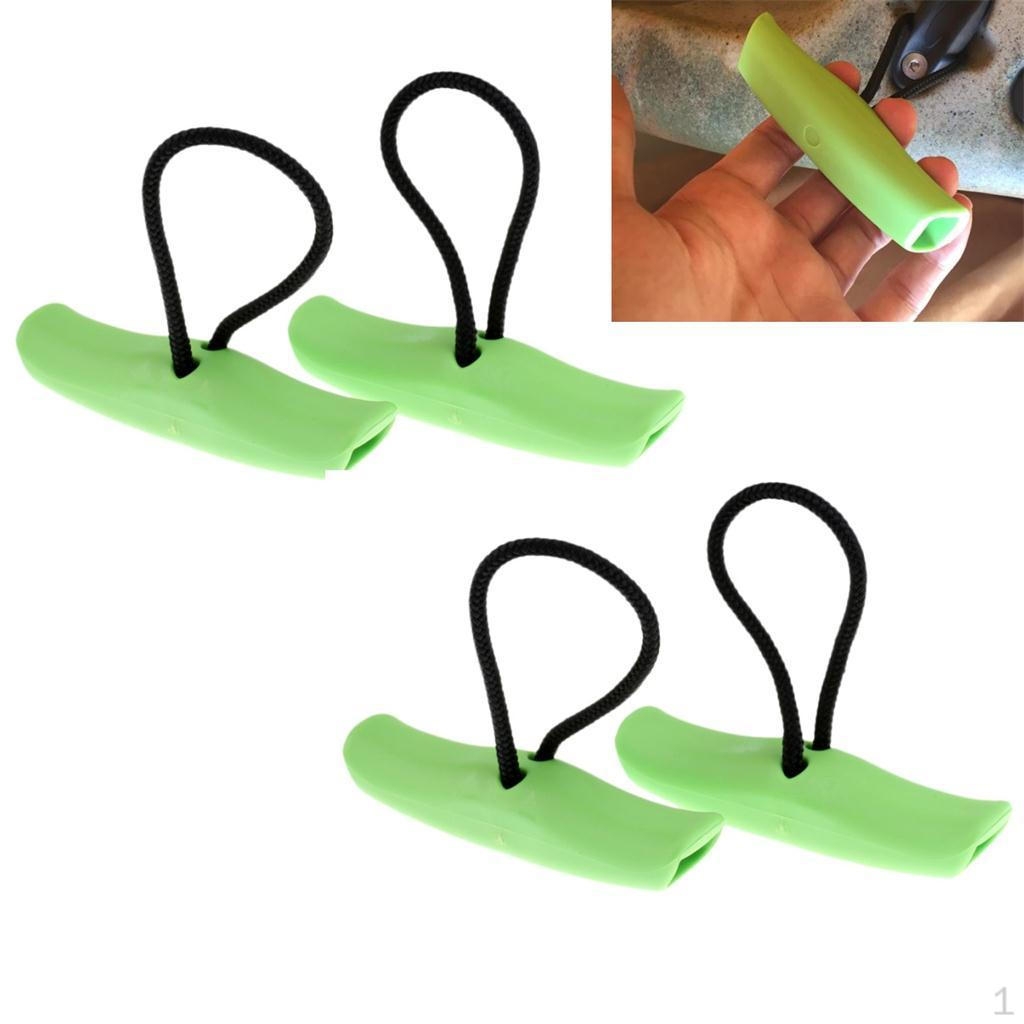

4 Pieces Spare Nylon Toggle Handle grip Kayak Canoe Fishing Boat Dinghy Easy Carrying