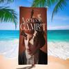 Popular Movies The Queens Gambit Microfiber Printed Beach Towel Mountain Climbing Yoga Beach Swimming Absorbent Soft Towel