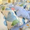 Bedding Four-piece Set, Cotton Pure Cotton Floral Quilt Cover, Bed Sheet Dormitory Three-piece Set