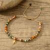 Boho Vintage Beaded Bracelet | Natural Stones for Daily Wear, Parties, and Gifts for Family, Mother, Friends, Girlfriend