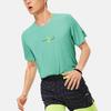 Li Ning Mens Running Series Quick-Dry Breathable Pullover Crew Neck Short Sleeve T-Shirt Men Tops Mint-Green ATSU059-2