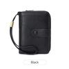 Women's RFID Blocking Bifold Wallet Dual Zipper Large Capacity Card Slots Coin Pouch ID Window Casual Durable Purse Gift