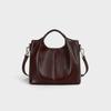 Bucket bag women's new autumn and winter retro portable high-end leather women's bag single shoulder messenger bag luggage