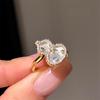 Neuer chinesischer Kürbis-Fritillary-Ring Damen Nicht-verblassendes Design Funkelnder Diamant Öffnungsverstellring