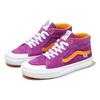Vans Skate Grusoe Leather Casual Mid-Top Skate Shoes Unisex Sneakers Purple Yellow VN0A5FCG3VY