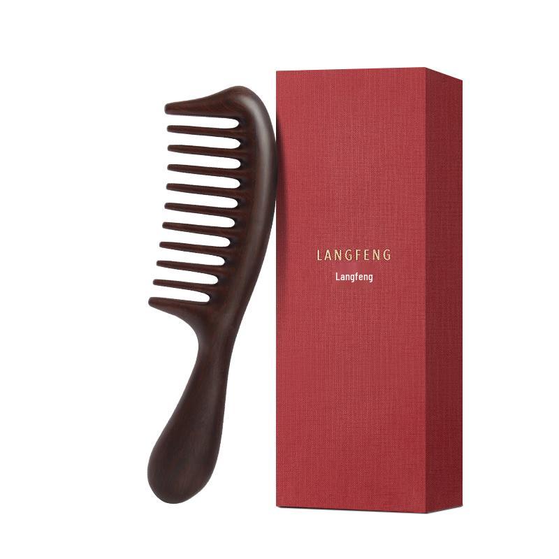 Langfeng Natural Wood Massage Comb