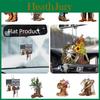 Dekoratives Acryl-Hängeornament für das Auto, Retro-Cowboy-Stiefel und Hut, ideal für Geschäftsgeschenke und Auszeichnungen