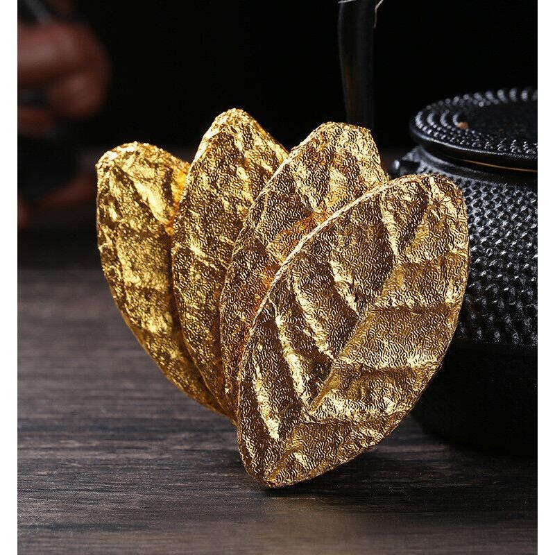 Юньнань Пуэр Золотой лист Мэнхай Спелый чай 500г Спелый чай Золотой лист — фото 7