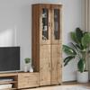 Highboard FLORIN Artisan Oak 60 x 35 x 182 cm Particleboard