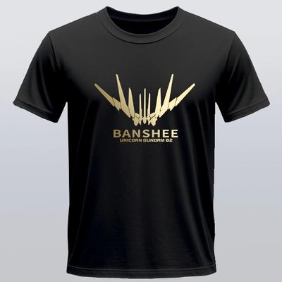 Anime T-shirt Unicorn Banshee Logo Graphics 00 Mens Clothing Graphic T Shirts Unisex Casual Comfort Cotton  Short Sleeve - Me...