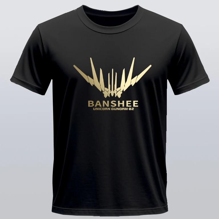 

Anime T-shirt Unicorn Banshee Logo Graphics 00 Mens Clothing Graphic T Shirts Unisex Casual Comfort Cotton Short Sleeve - Me... S разноцветный