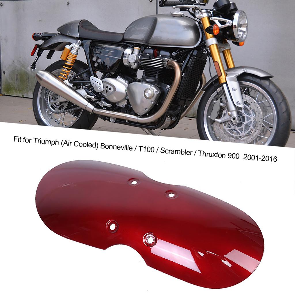Motorcycle Front Mudguard Fit for T100 2001-2016 (Red)